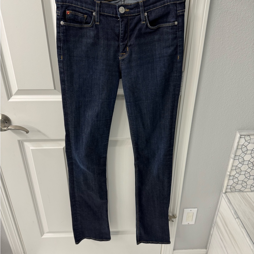 Hudson Jeans Women's Dark Indigo Straight Leg Jeans